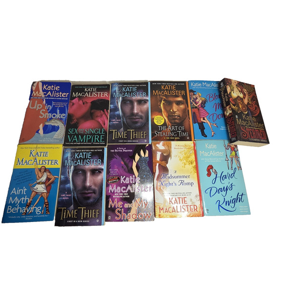 Vtg Romance Book Books Erotic Fiction Katie Macalister Lot of 11 Adult - Picture 7 of 7